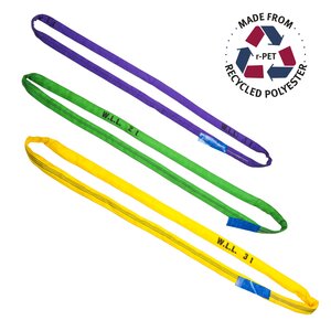 Round Slings r-PET recycled material