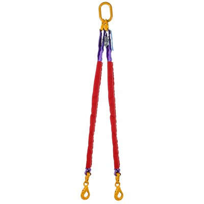 Round slings assemblies 2-legs