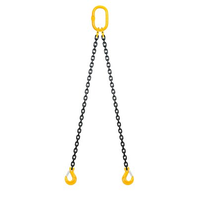 Nostoketjuyhdistelmä 2-haarainen salpakoukuilla, luokka 8