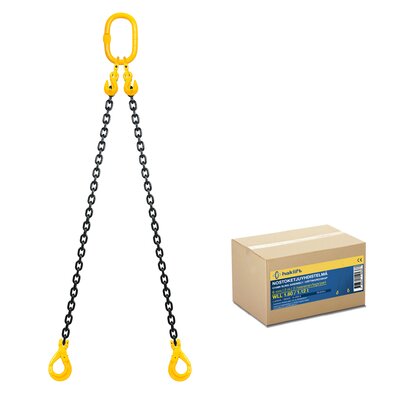 Chain slings in a box, 2 legs, grade 80 