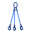 Chain sling 3-legs with safety hooks, grade 100 