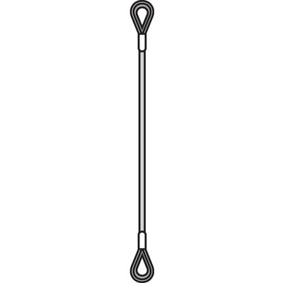 Steel wire rope sling - type 7