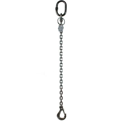 Stainless steel chain sling 1-leg with latch hook 