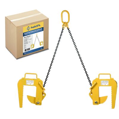 Concrete pipe clamps in a bag