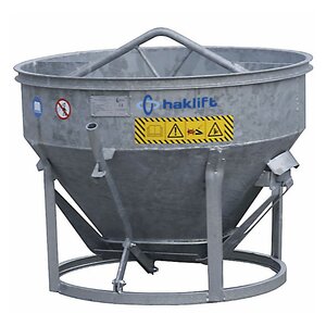 Hot dip galvanized concrete buckets