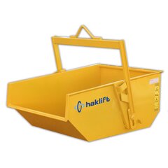 Lyftbara tippcontainrar med automatisk tippning