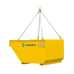 Lyftbar tippcontainer med lyftpunkter