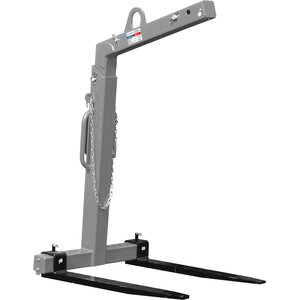 Hot dip galvanized crane forks with adjustable forks