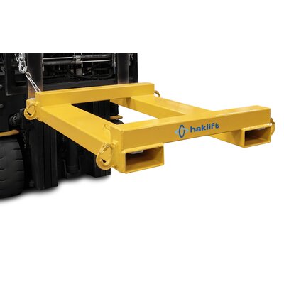 Lifting adapter for forklift, for big bags