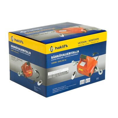 Sähkövaijeritaljat nostoon ja vetoon 230 V / 50 Hz