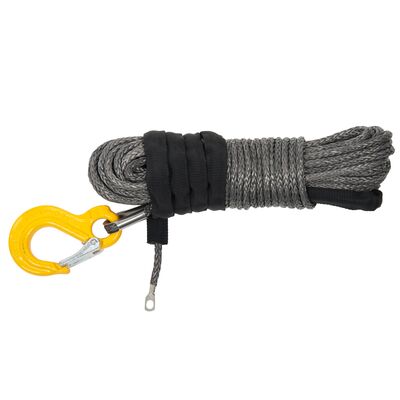ATV winch rope with hook