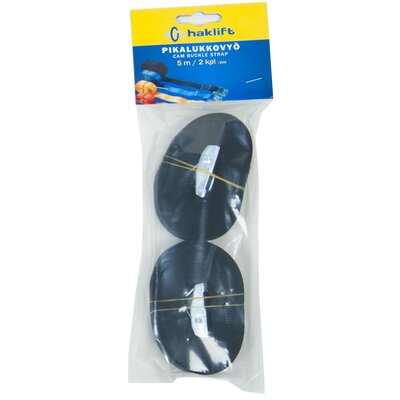 Retail packed cam buckle straps
