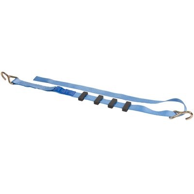 Plastic shields for lashing systems