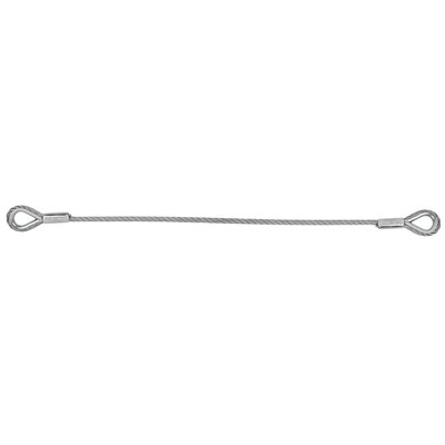 Limiter wire ropes