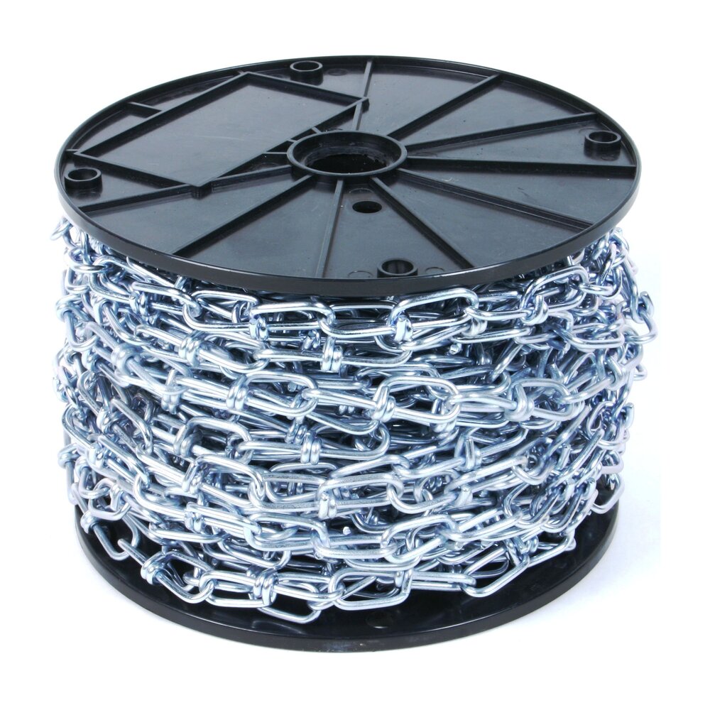 Electro galvanized knotted chains