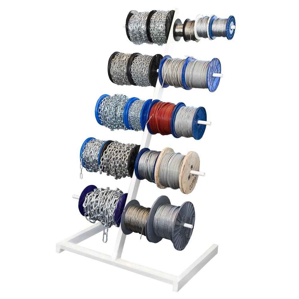 Chain and wire rope stand