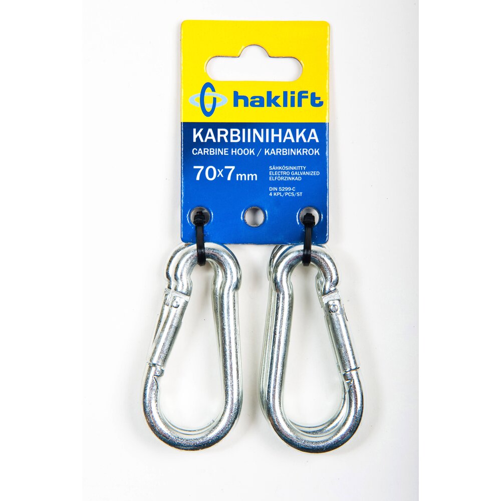 Storage packed carbine hooks