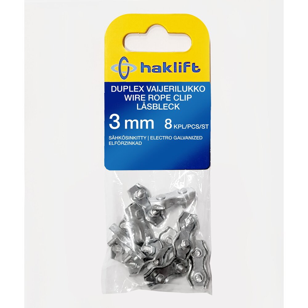 IP-pakatut Duplex-vaijerilukot