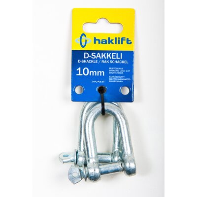 Storage packed D-shackles