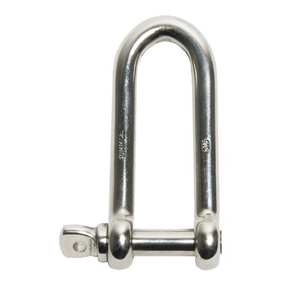 Stainless steel shackles, long model