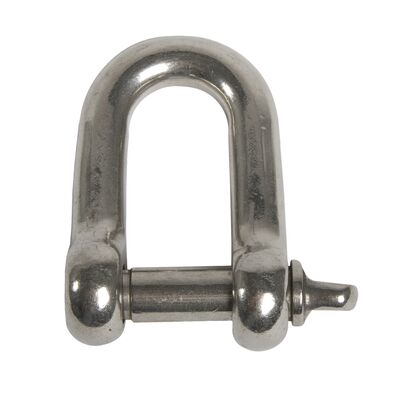 Stainless steel D-shackles