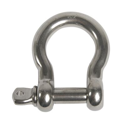 Stainless steel bow shackles