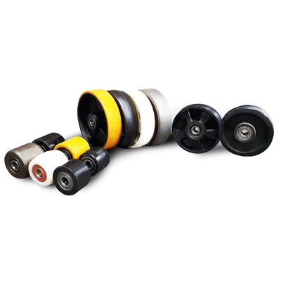 Spare wheels for hand pallet trucks