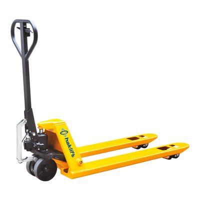 Hand pallet truck 2500 kg with mechanical assistance 