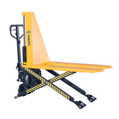 Pallet truck semi electric scissor lift 1000 kg