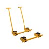 Cargo trolley sets with steel rolls