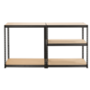 Ниски стелажи за леки товари с рафтове от MDF