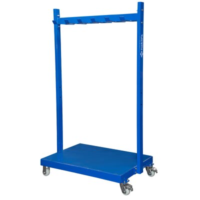 Storage rack for lifting equipment