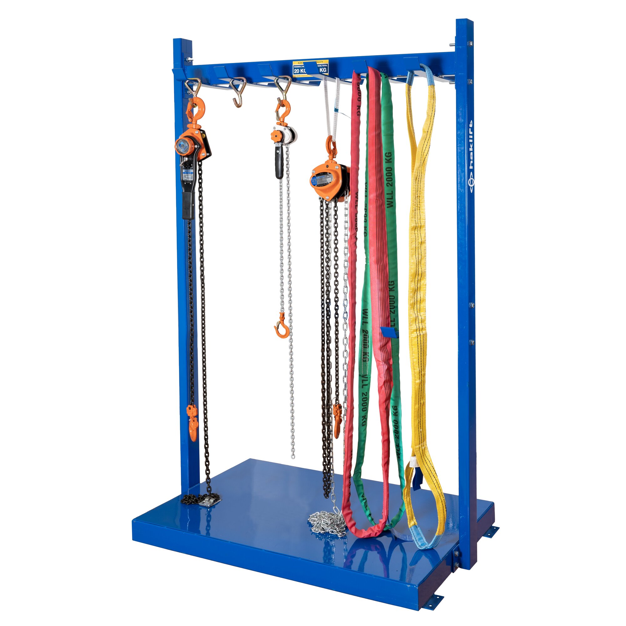 Storage rack for lifting equipment | Haklift
