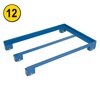 Mobile drawer for floor euro pallet