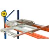 Mobile drawer euro pallet