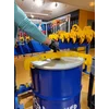 3-point clamp for vertical drum lift