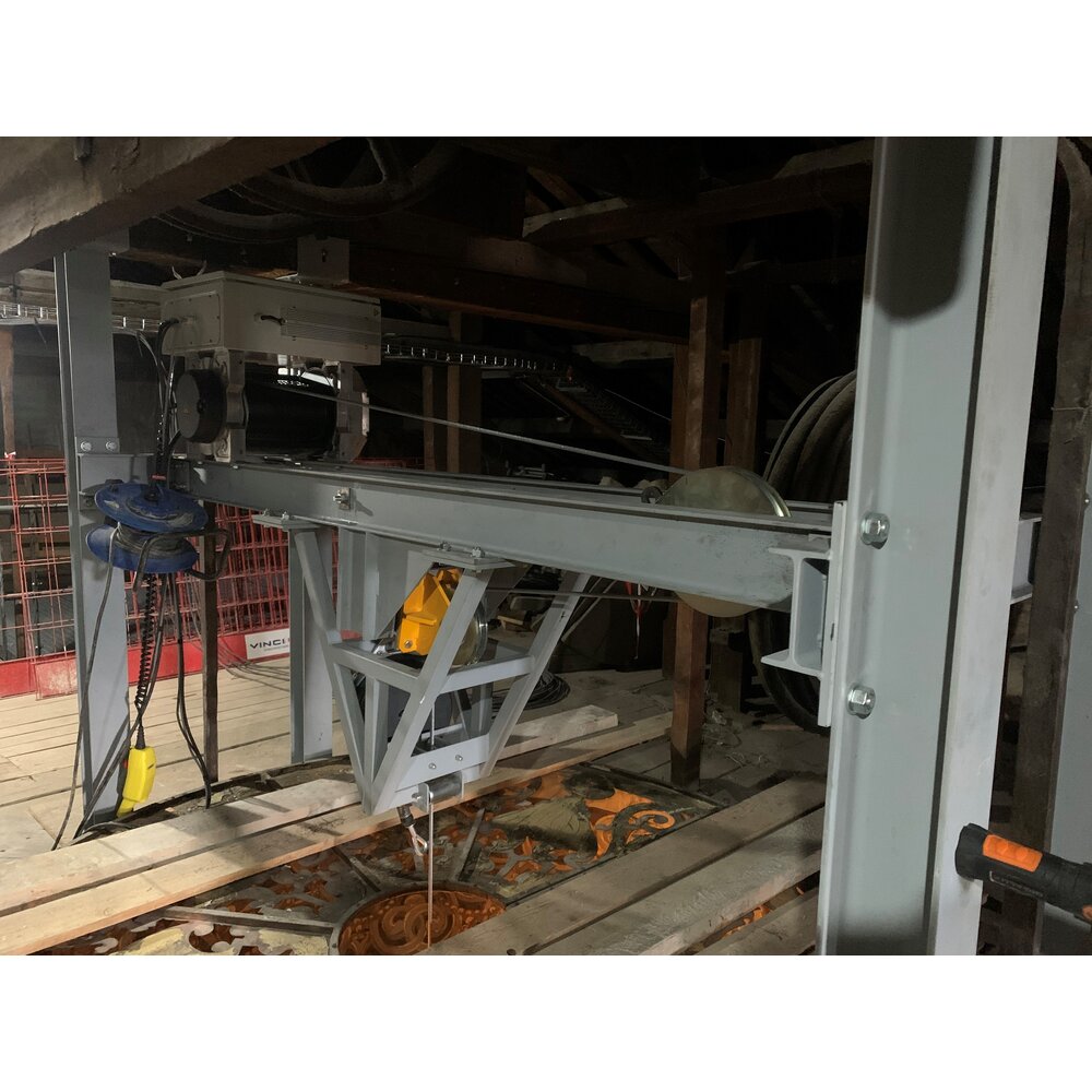 Electric winch TRBoxter in action 