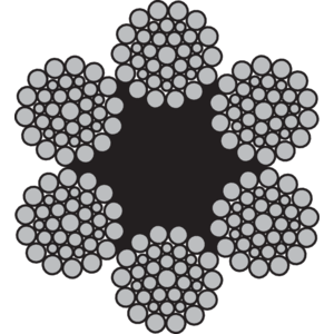 Teräsköysi 6x36-FC