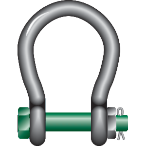 Leveäkitainen sakkeli, pussi Green pin G-4263