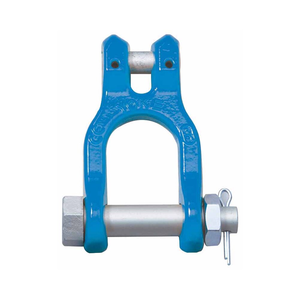 Clevis Shackle X066, painted grade 100 shackle Haklift