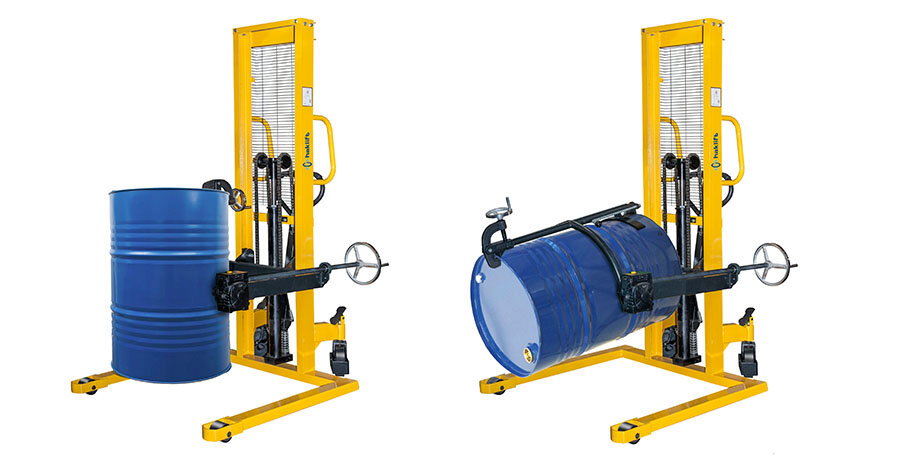 New drum stacker with tilt function 350 kg